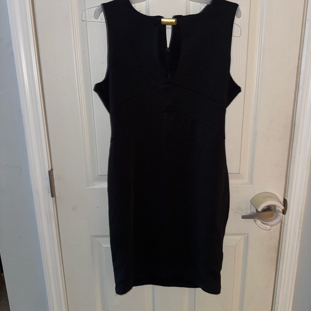 Kardashian Kollection Black Sheath Cocktail Dress